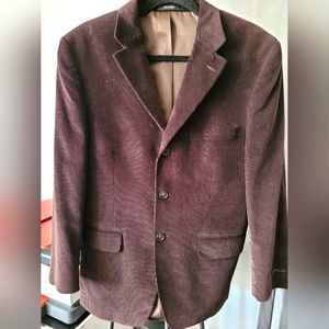 ALFANI Medium Corduroy Suite Chocolate Brown Exclusively For Macy's!